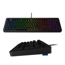 Teclado Gamer Lenovo Original K300 RGB para PC Gamer Jogos
