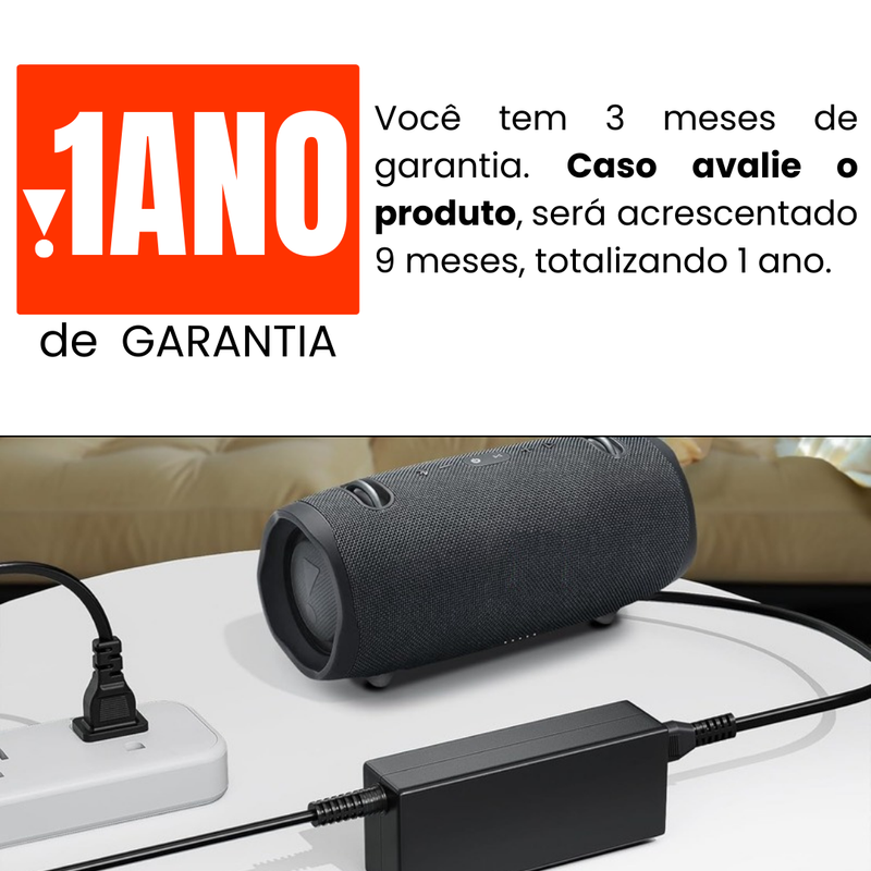 Carregador Para Caixa de Som